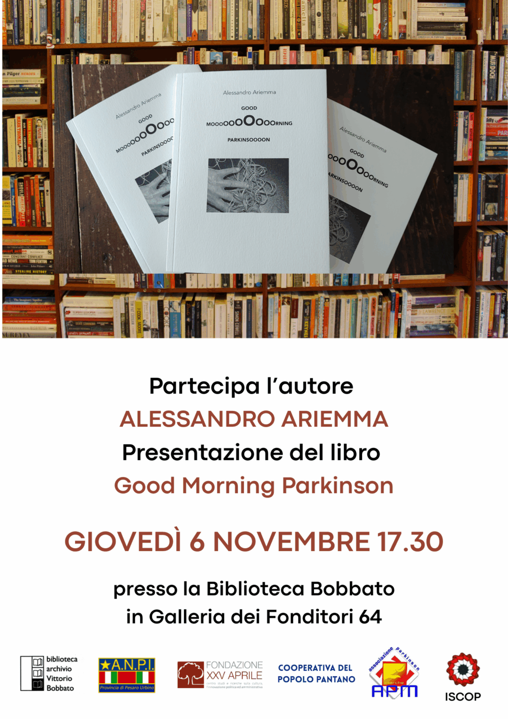 Presentazione libro in Biblioteca Bobbato